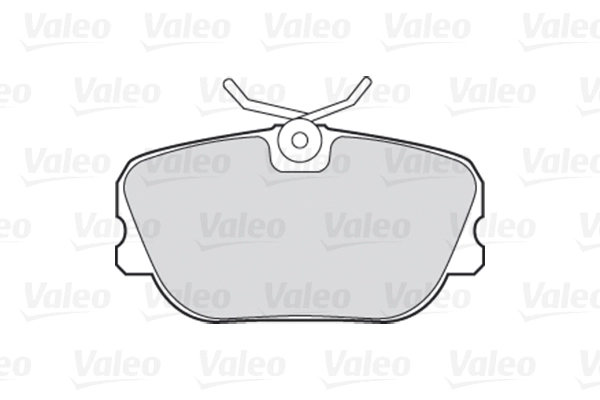 Комплект тормозных колодок дисковый тормоз VALEO 301241