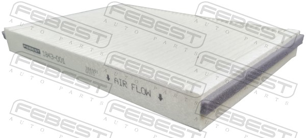 Фильтр воздух во внутренном пространстве FEBEST 1843-001