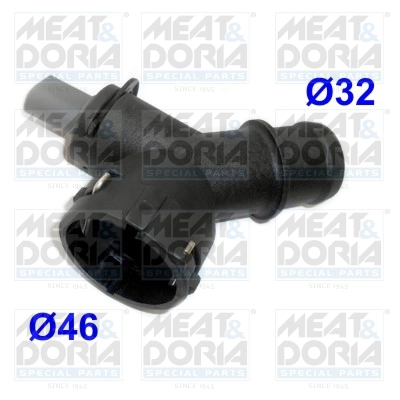 Фланец охлаждающей жидкости MEAT & DORIA 93248