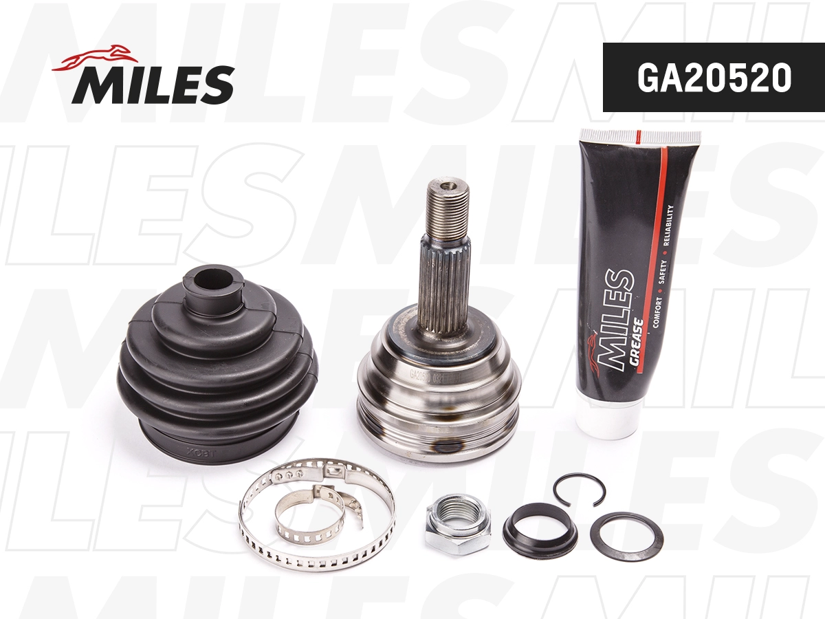 Шарнирный комплект приводной вал MILES GA20520