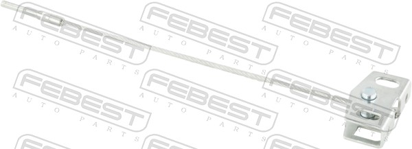 Тросик cтояночный тормоз FEBEST 02100T31F