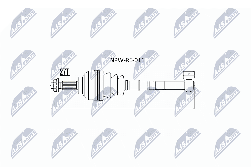 Приводной вал NTY NPW-RE-011