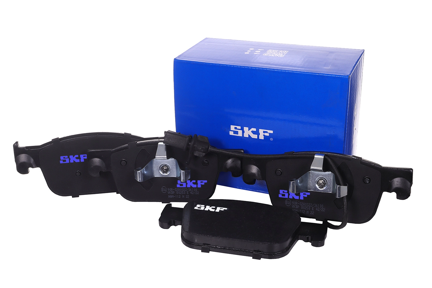 Комплект тормозных колодок дисковый тормоз SKF VKBP 80250 E