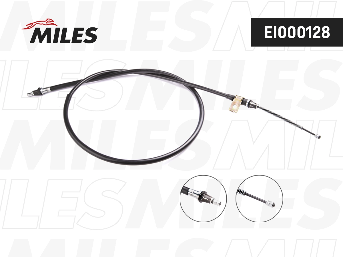 Тросик cтояночный тормоз MILES EI000128