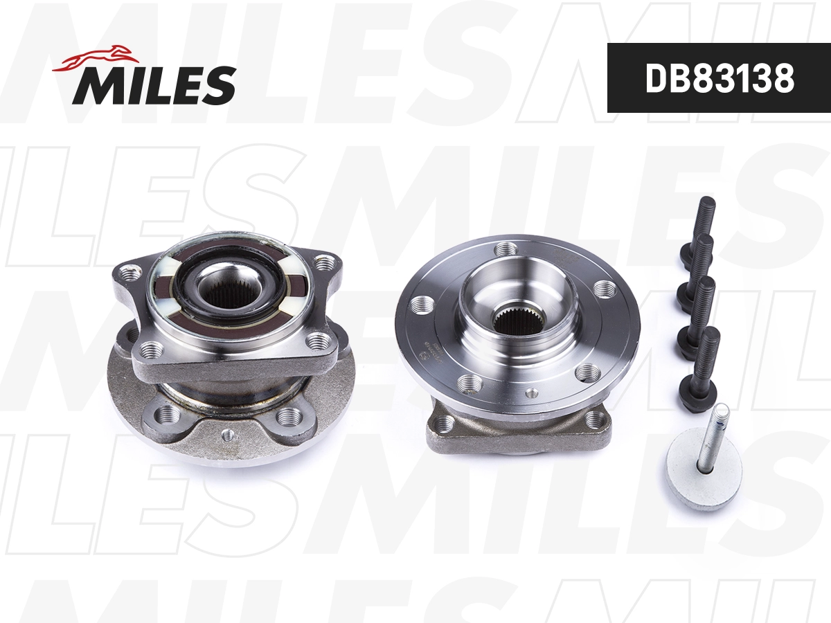 Комплект подшипника ступицы колеса MILES DB83138