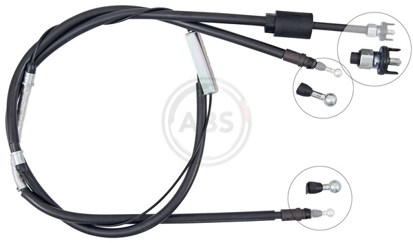 Тросик cтояночный тормоз A.B.S. K19966