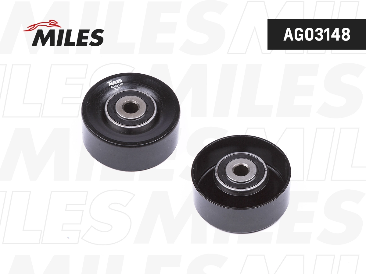 Паразитный / ведущий ролик поликлиновой ремень MILES AG03148