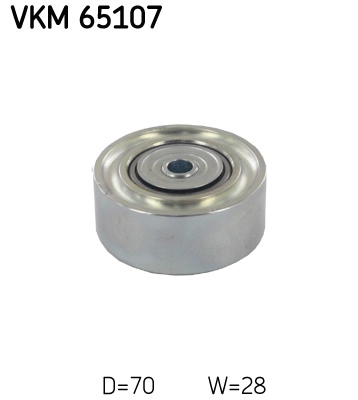 Паразитный / ведущий ролик поликлиновой ремень SKF VKM65107