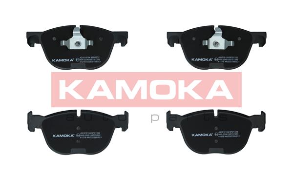 Комплект тормозных колодок дисковый тормоз KAMOKA JQ1018104