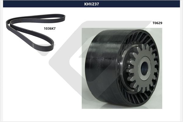 Поликлиновой ременный комплект HUTCHINSON KHV 237