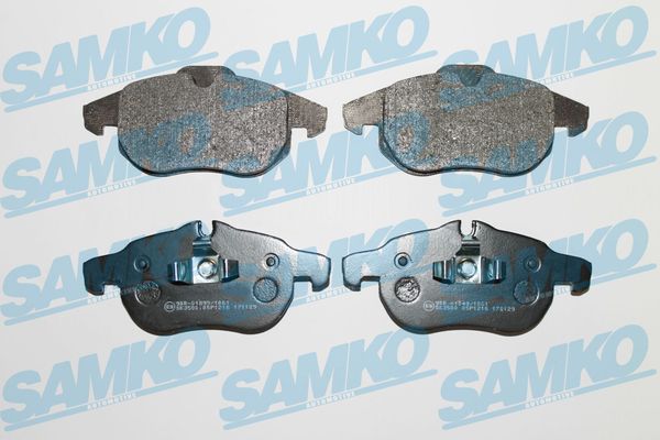 Комплект тормозных колодок дисковый тормоз SAMKO 5SP1216