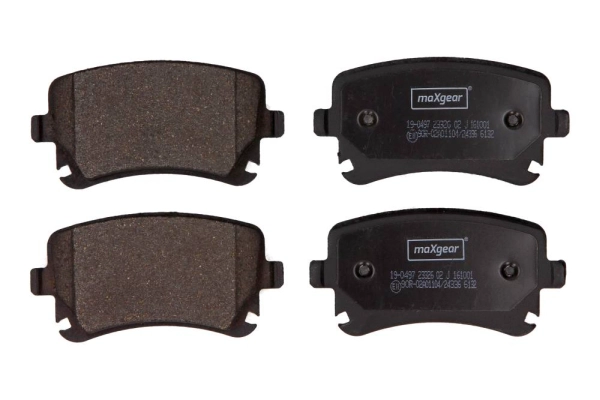 Комплект тормозных колодок дисковый тормоз MAXGEAR 19-0497