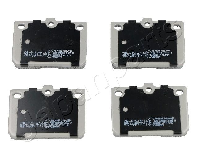 Комплект тормозных колодок дисковый тормоз JAPANPARTS PA-310AF