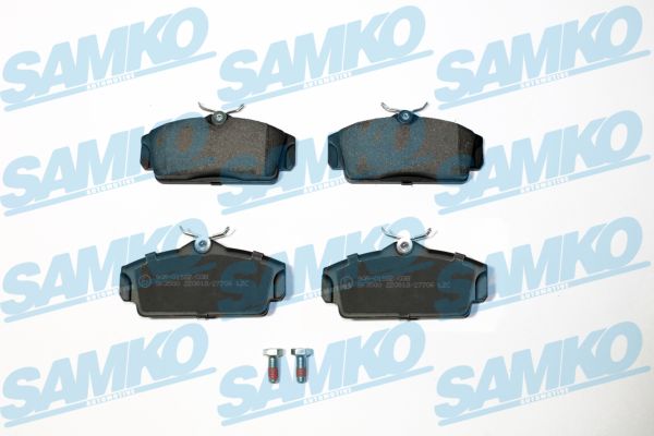 Комплект тормозных колодок дисковый тормоз SAMKO 5SP706