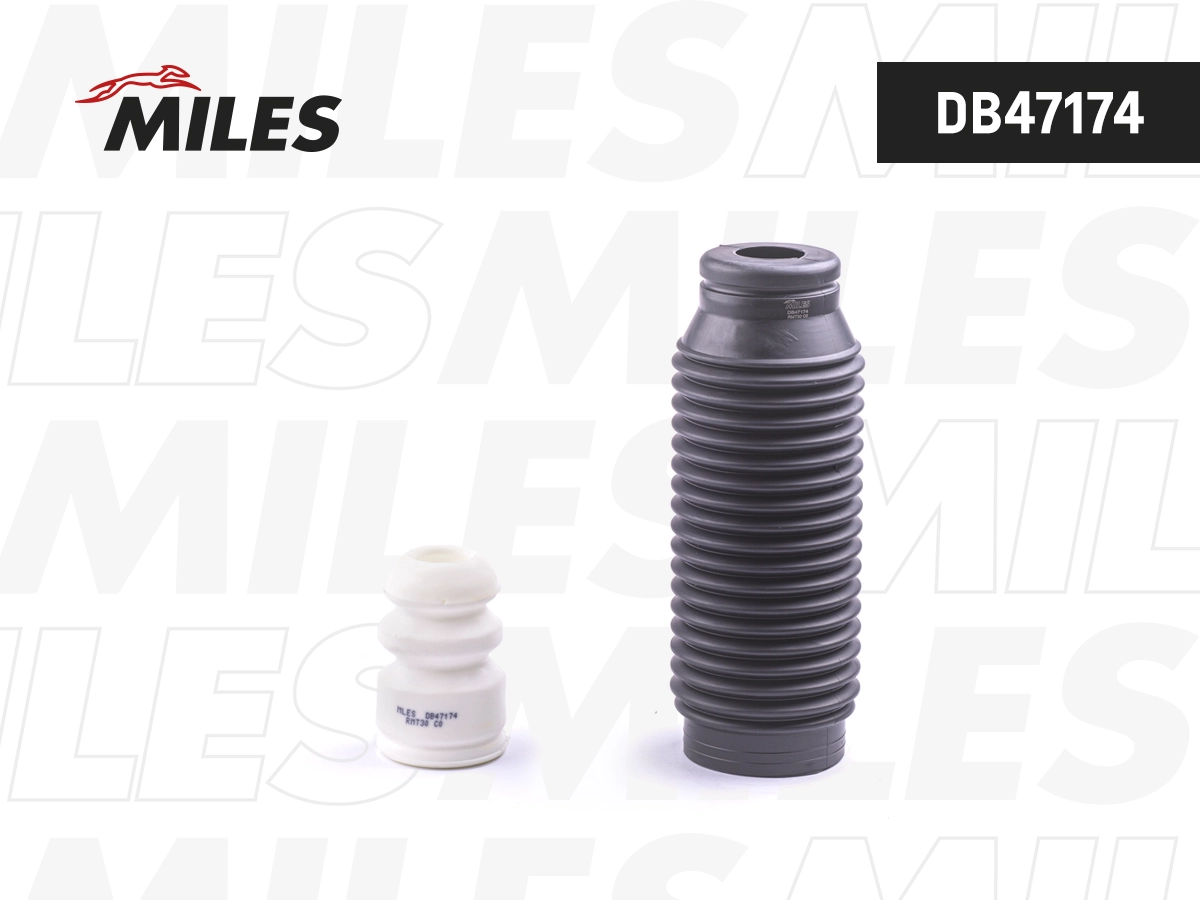 Пылезащитный комплект амортизатор MILES DB47174