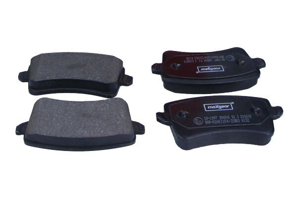 Комплект тормозных колодок дисковый тормоз MAXGEAR 19-1997
