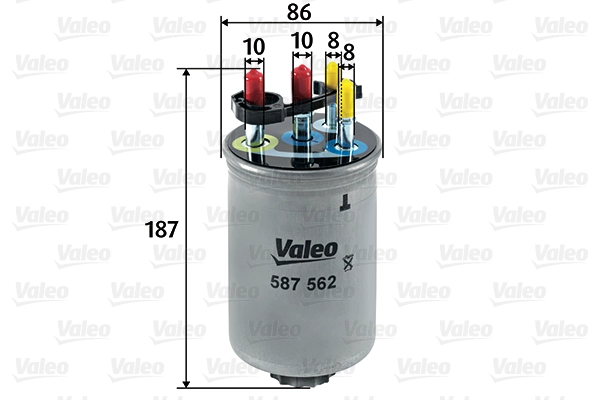Топливный фильтр VALEO 587562