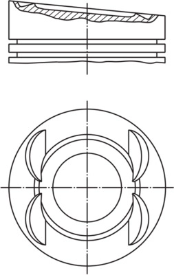 Поршень MAHLE/KNECHT 028 03 12