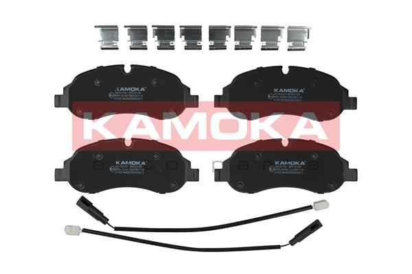 Комплект тормозных колодок дисковый тормоз KAMOKA JQ101341