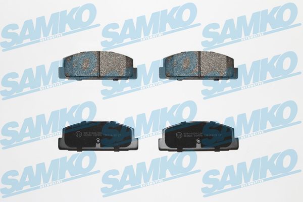 Комплект тормозных колодок дисковый тормоз SAMKO 5SP876