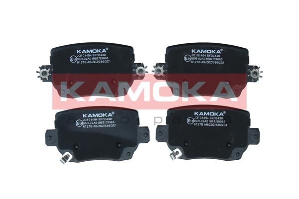 Комплект тормозных колодок дисковый тормоз KAMOKA JQ101494