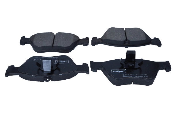 Комплект тормозных колодок дисковый тормоз MAXGEAR 19-0640