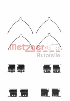 Комплектующие колодки дискового тормоза METZGER 109-1289