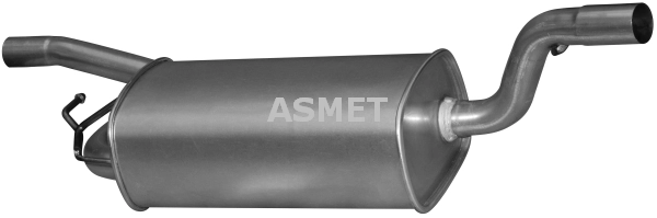 Средний глушитель выхлопных газов ASMET 07243