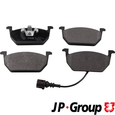 Комплект тормозных колодок дисковый тормоз jp group