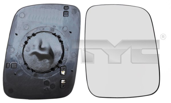 Зеркальное стекло наружное зеркало TYC 337-0087-1