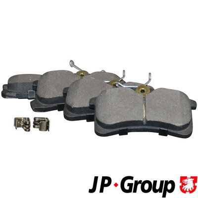 Комплект тормозных колодок дисковый тормоз JP GROUP 4863701510