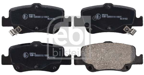 Комплект тормозных колодок дисковый тормоз FEBI BILSTEIN 170285