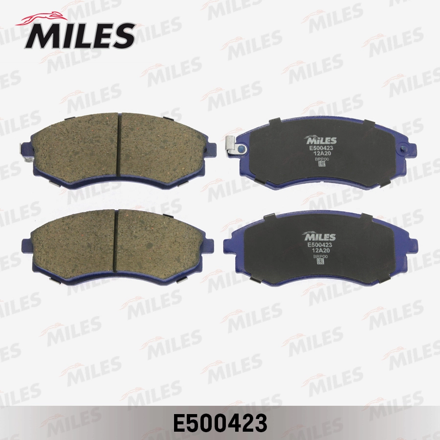 Комплект тормозных колодок дисковый тормоз MILES E500423