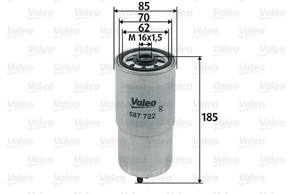 Топливный фильтр VALEO 587722