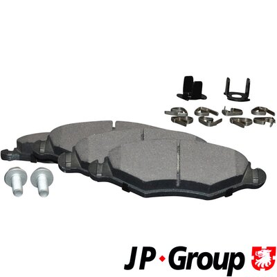 Комплект тормозных колодок дисковый тормоз JP GROUP 4163600910