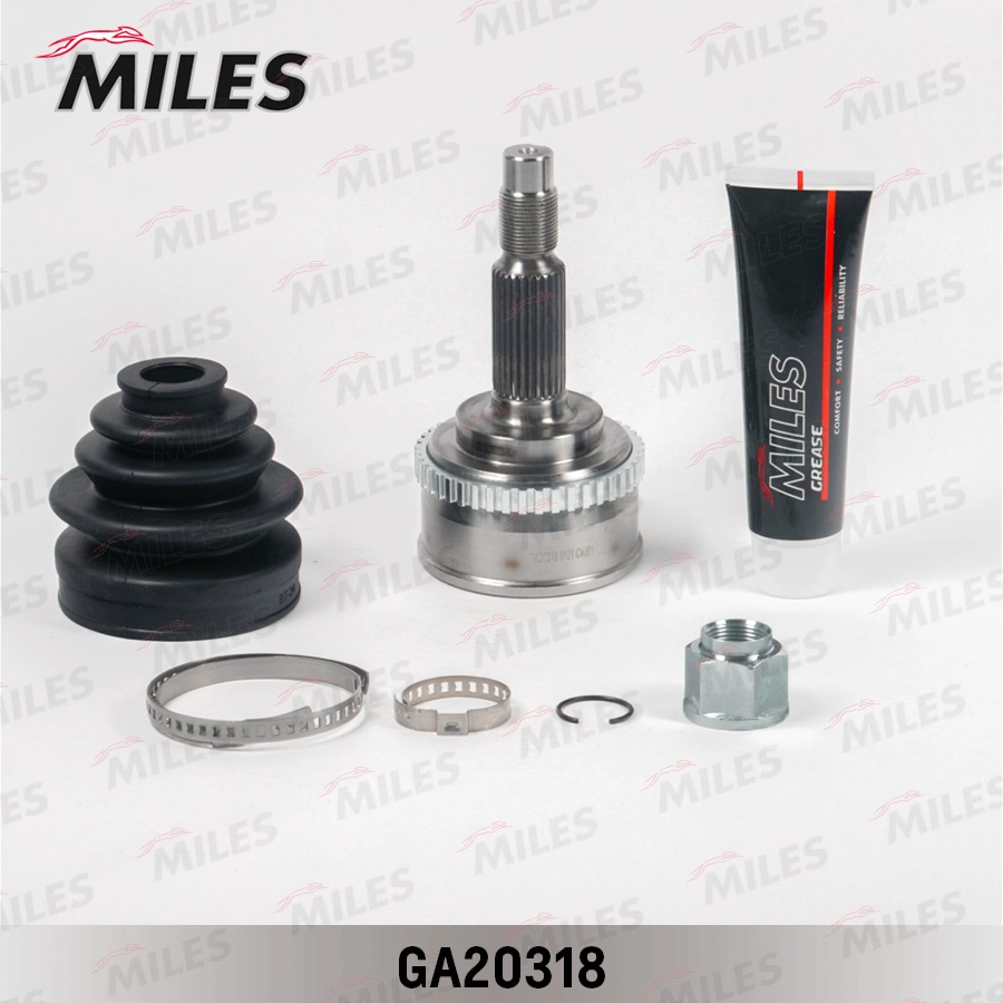 Шарнирный комплект приводной вал MILES GA20318