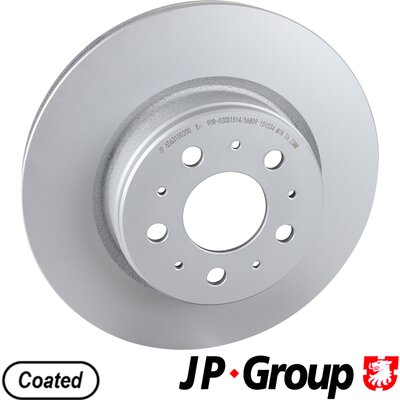 Тормозной диск JP GROUP 6563100200