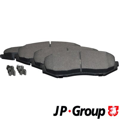 Комплект тормозных колодок дисковый тормоз JP GROUP 4763601110
