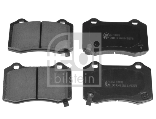 Комплект тормозных колодок дисковый тормоз FEBI BILSTEIN 116382