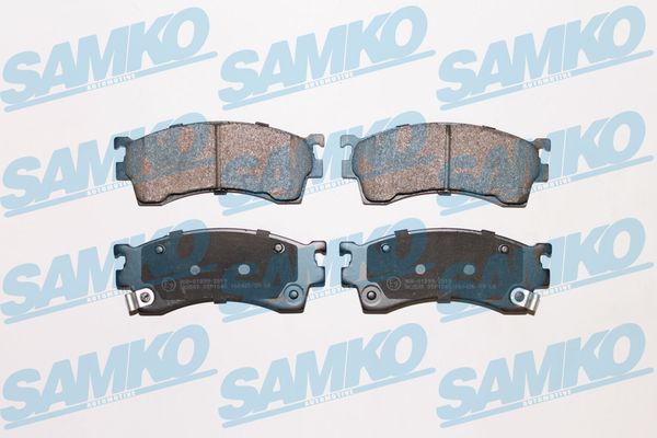 Комплект тормозных колодок дисковый тормоз SAMKO 5SP1045
