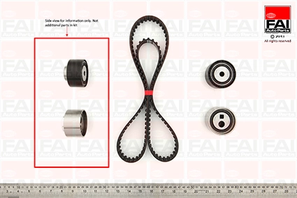 Комплект ремня грм FAI AUTOPARTS TBK111