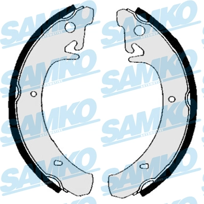 Комплект тормозных колодок SAMKO 84830