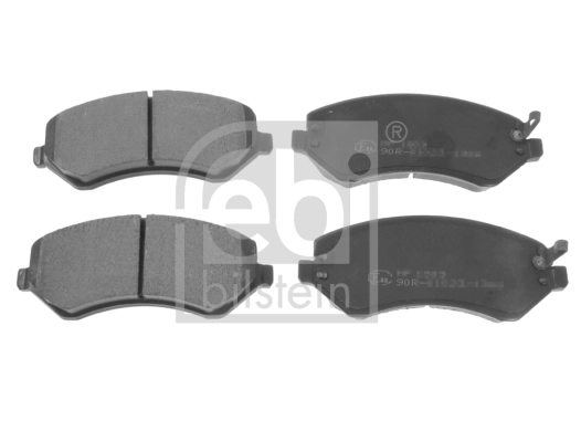 Комплект тормозных колодок дисковый тормоз FEBI BILSTEIN 116340