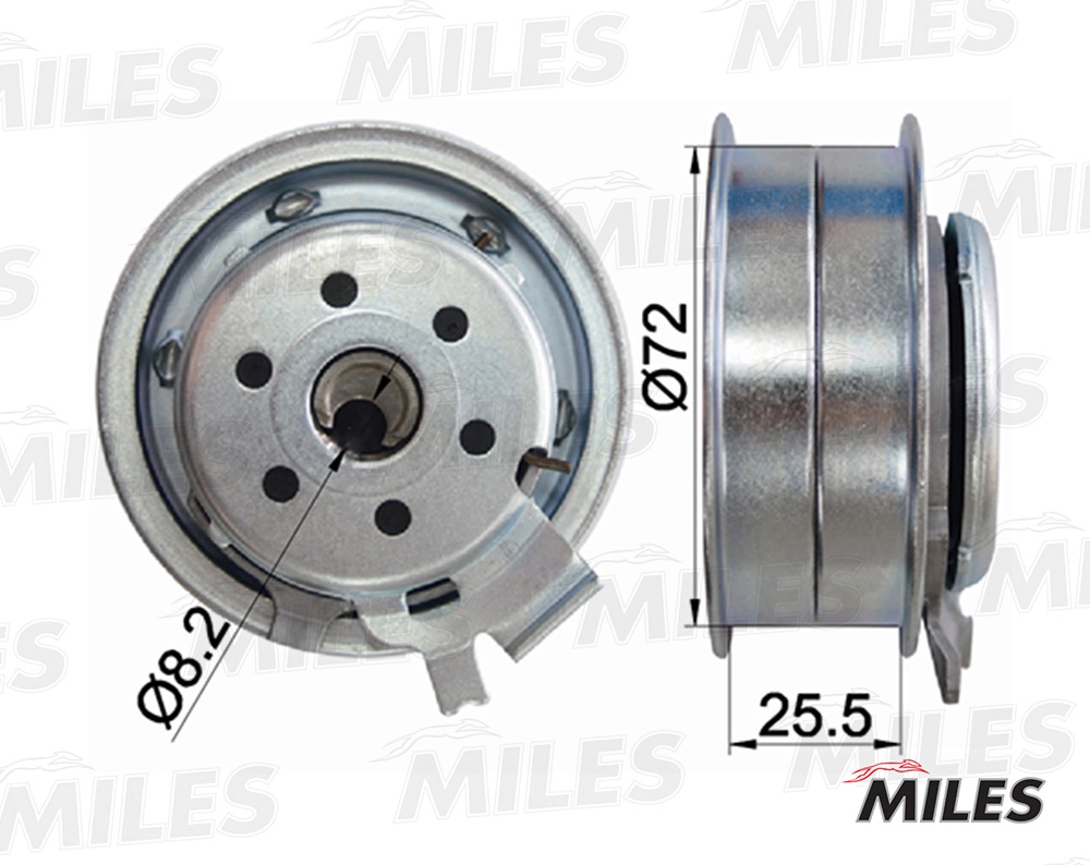 Натяжной ролик ремень грм MILES AG02012