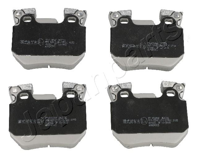 Комплект тормозных колодок дисковый тормоз JAPANPARTS PP-0120AF