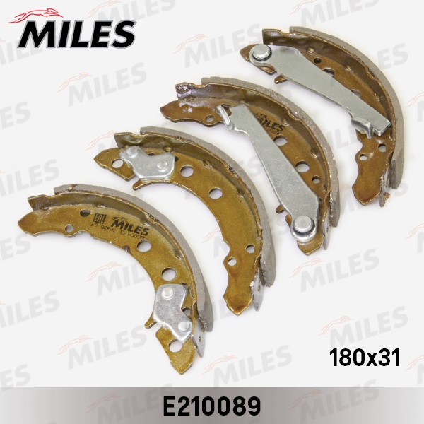 Комплект тормозных колодок MILES E210089