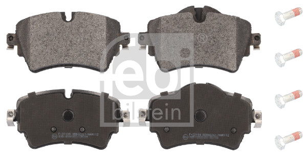 Комплект тормозных колодок дисковый тормоз FEBI BILSTEIN 116345