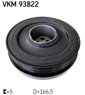 Ременный шкив коленчатый вал SKF VKM93822