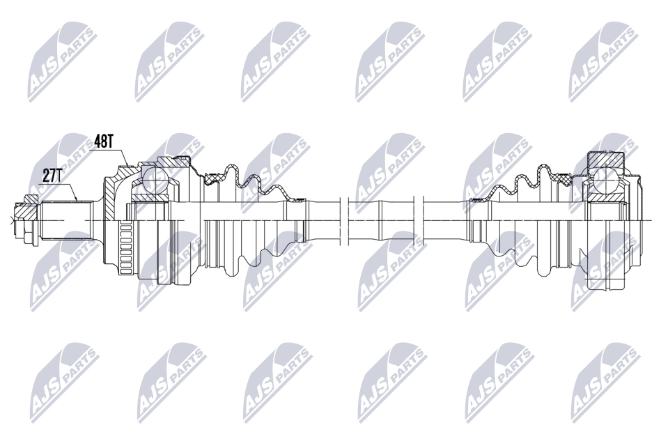 Приводной вал NTY NPW-BM-201