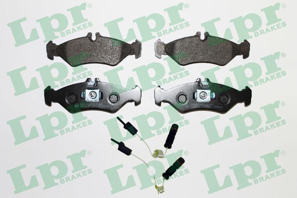 Комплект тормозных колодок дисковый тормоз LPR 05P609A